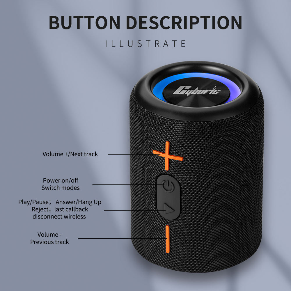 S10 Dual Portable Wireless Speaker – Dynamic Sound, Anywhere