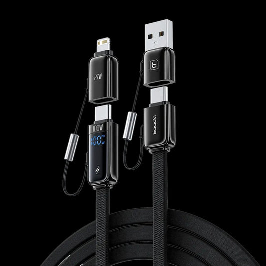 All-in-One 4-in-1 Data Cable 240W USB-C Super Fast Charging