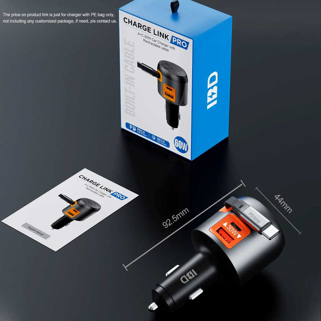 60W Fast Car Charger